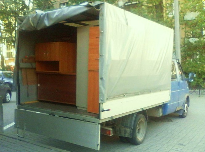 Перевозка мебели на грузопассажирской Газели
